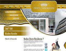 Tablet Screenshot of dormresidence.com